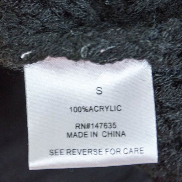 Free Generation Color block Fringe Cable Sweather - Picture 12 of 13